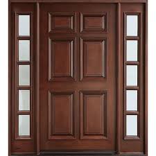 Wooden doors